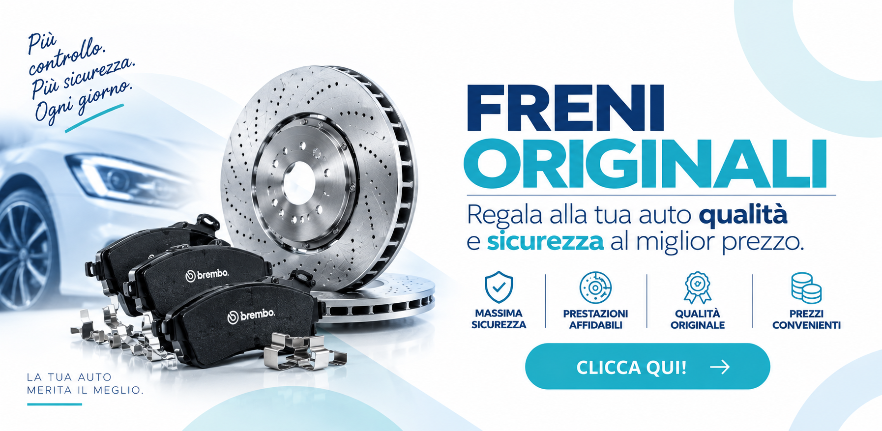 Freni Originali al Miglior Prezzo su NewpartsRicambi.com
